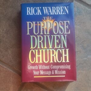 The Purpose Driven Church Hard Cover Book by Rick Warren